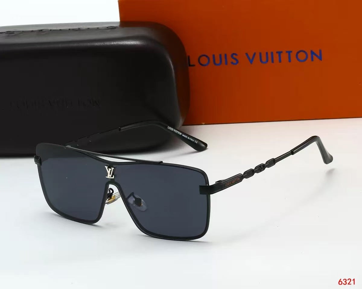 Louis vuitton Stylish oversized travel and vacation sunglasses 6321
