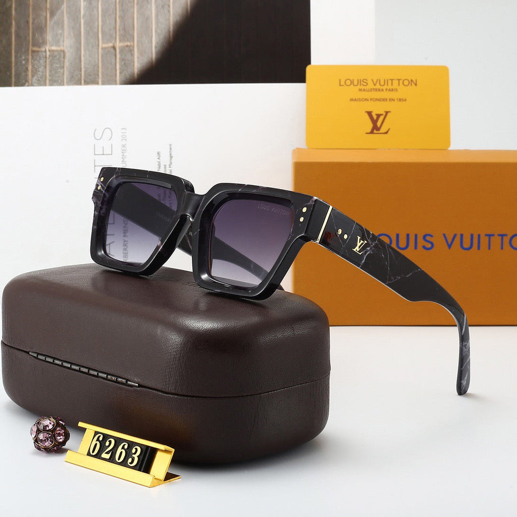 Louis vuitton UV-protecting high-definition gradient sunglasses 6263
