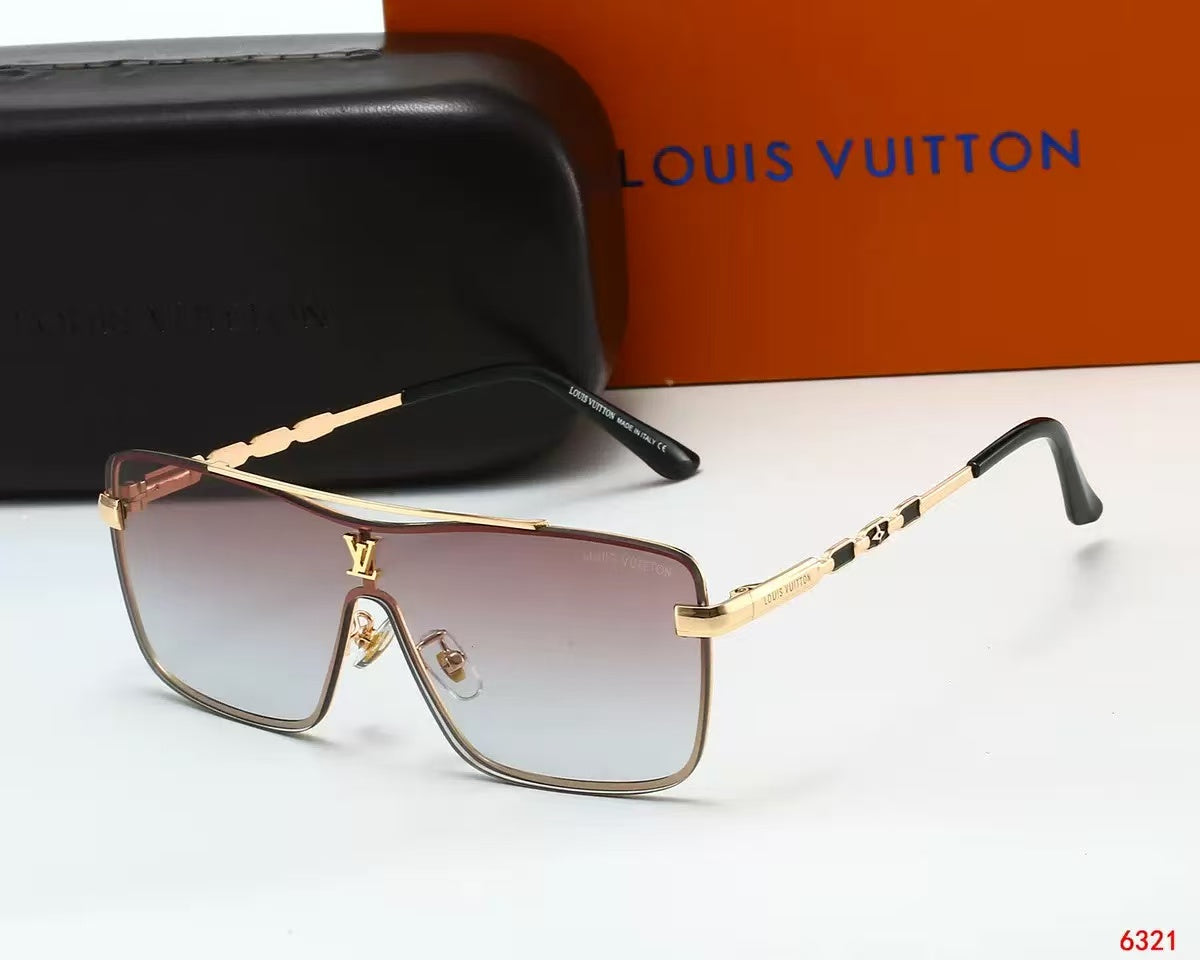 Louis vuitton Stylish oversized travel and vacation sunglasses 6321