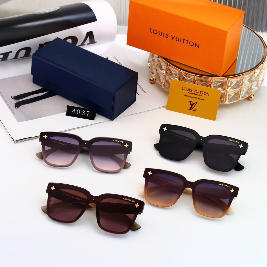 Louis vuitton Oversized Sunglasses with Monogram Temples 4037