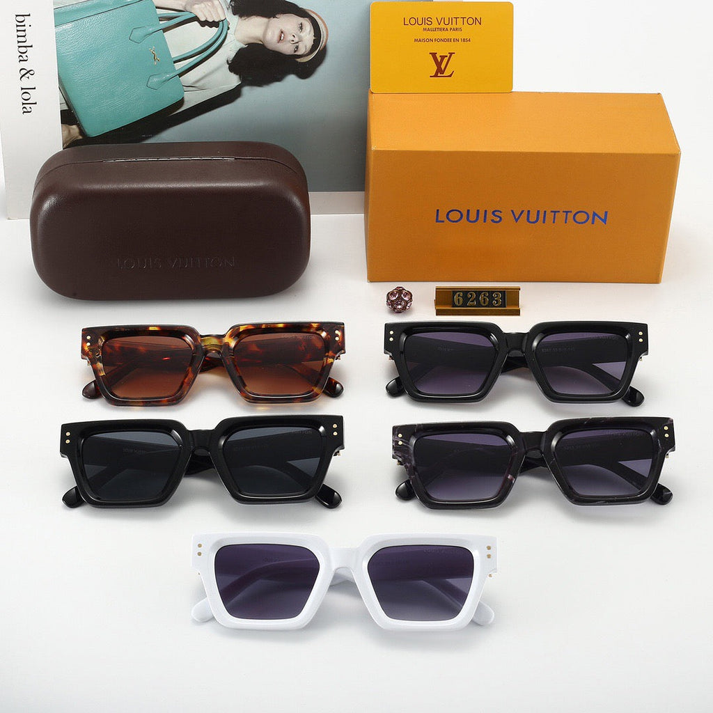Louis vuitton UV-protecting high-definition gradient sunglasses 6263