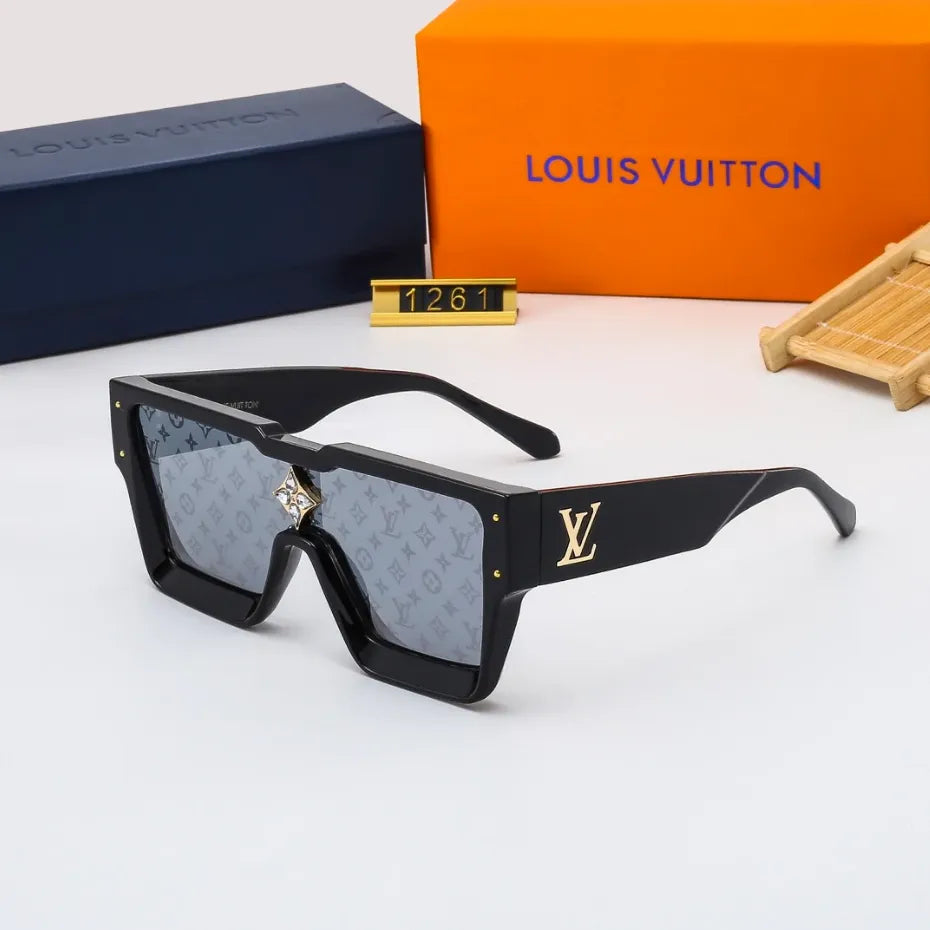 Louis vuitton New Unisex Large Frame Cool Sunglasses