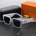 Louis vuitton Trendy Square Bold Frame Sunglasses with Metal Detail (Model 1739)