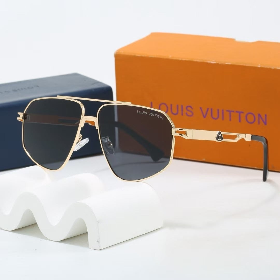 Louis vuitton Metal Vanguard Double Bridge Aviator Sunglasses