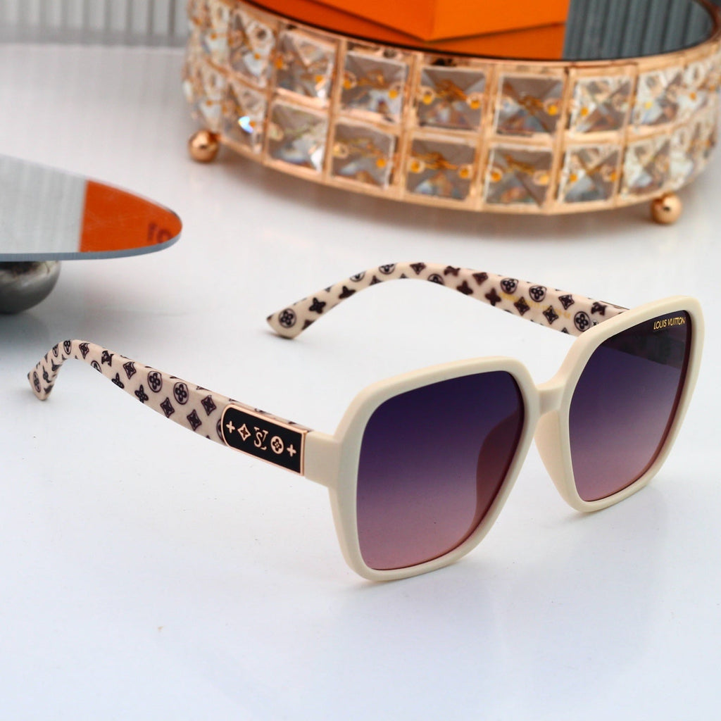 Louis vuitton Monogram Temples Oversized Sunglasses 4054