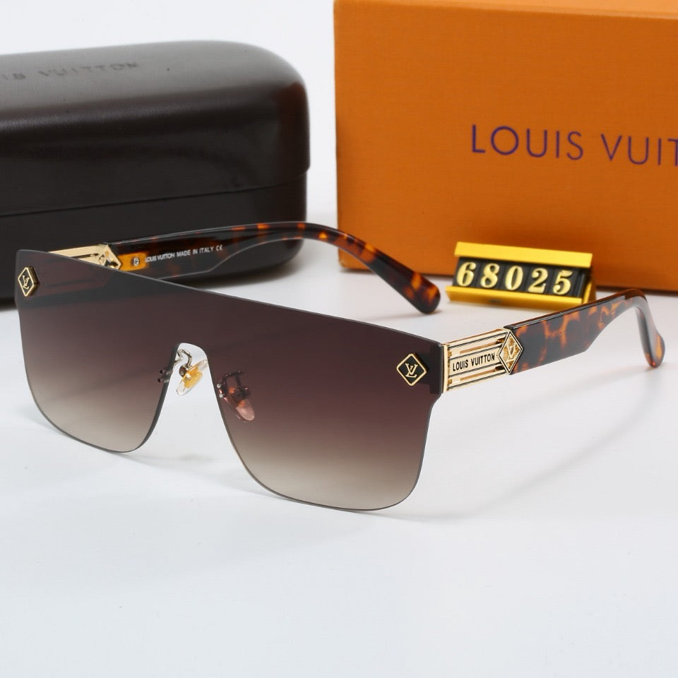 Louis vuitton New European and American style trendy sun protection sunglasses 68025