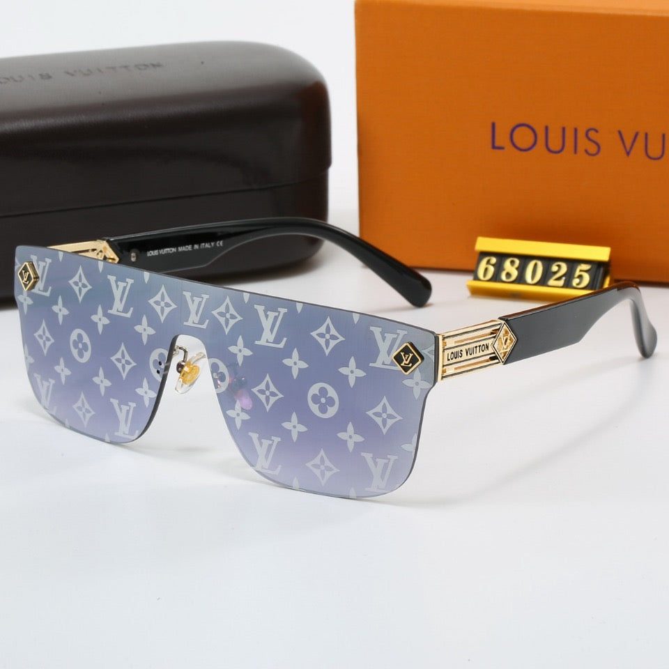 Louis vuitton New European and American style trendy sun protection sunglasses 68025
