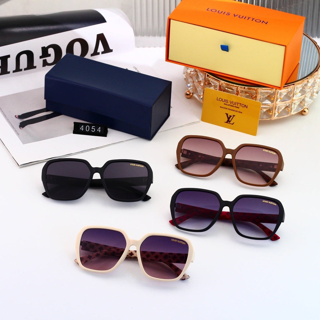 Louis vuitton Monogram Temples Oversized Sunglasses 4054