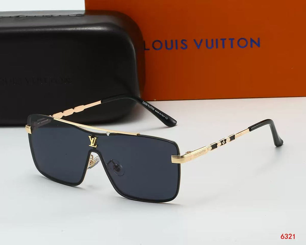 Louis vuitton Stylish oversized travel and vacation sunglasses 6321