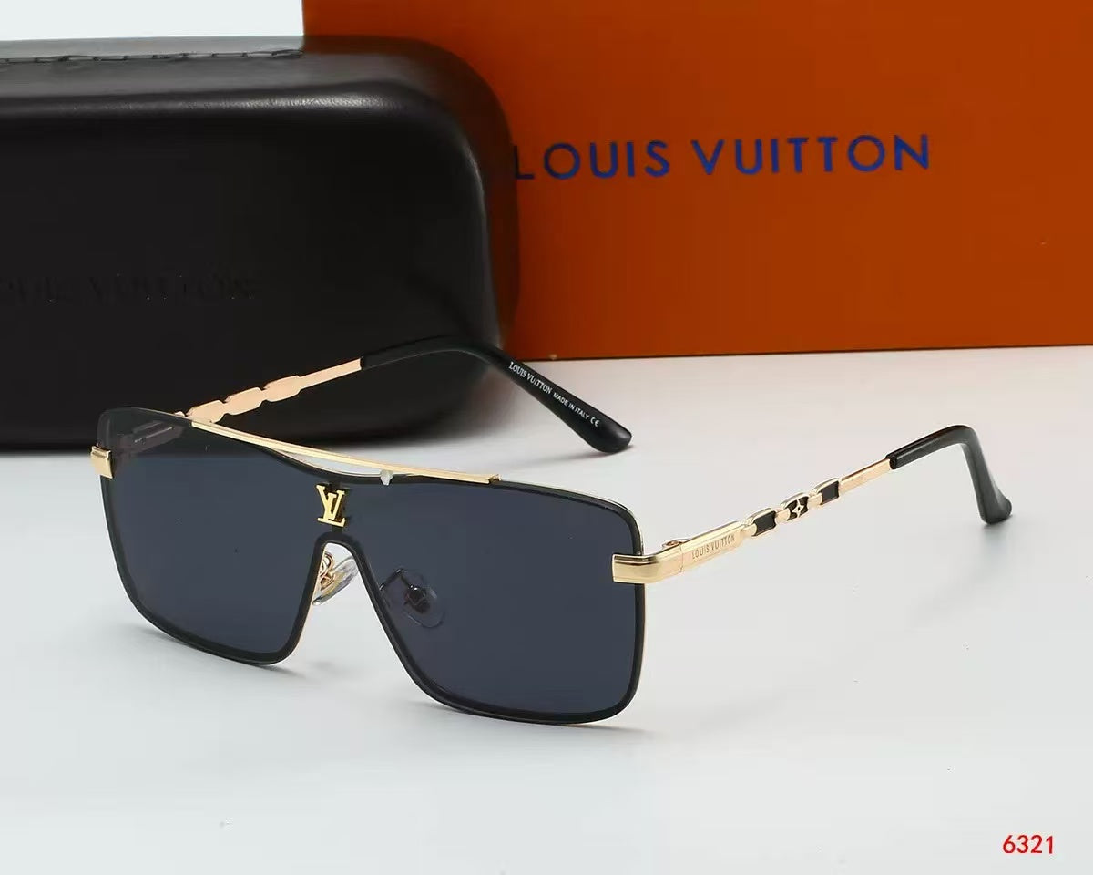 Louis vuitton Stylish oversized travel and vacation sunglasses 6321