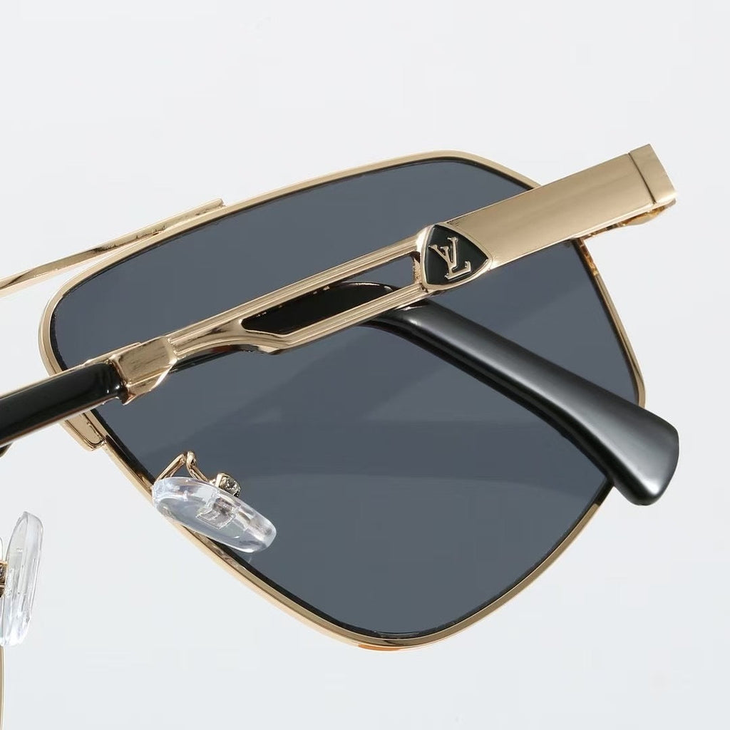Louis vuitton Metal Vanguard Double Bridge Aviator Sunglasses