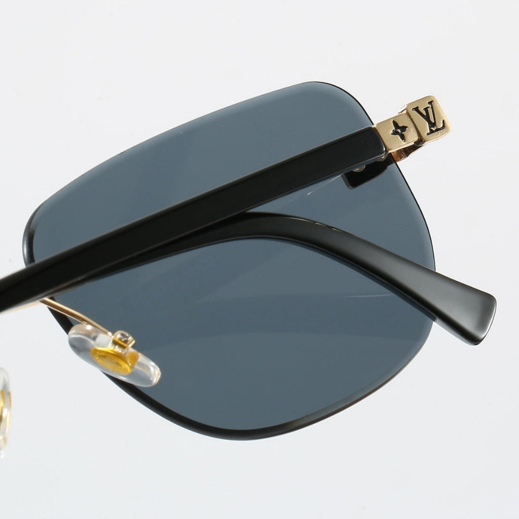 Louis vuitton Metal Plaque Rimless Sunglasses