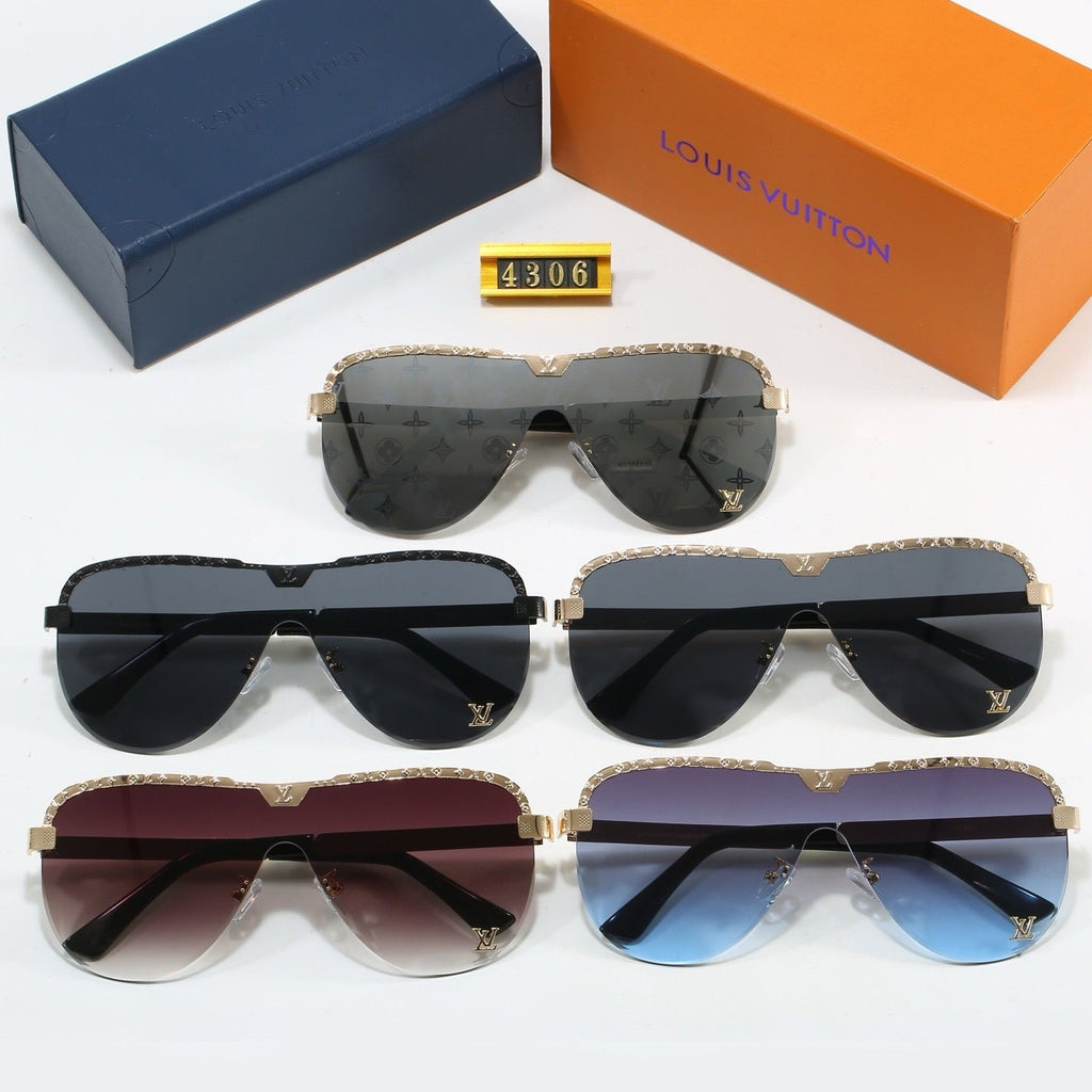 Louis vuitton Stylish and cool casual sunglasses 4306