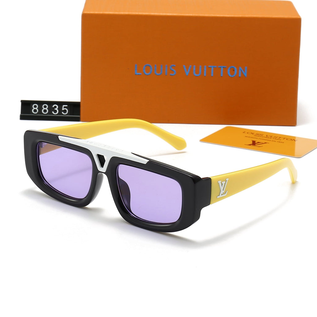 Louis vuitton Gradient Acetate Frame Metal Sunglasses