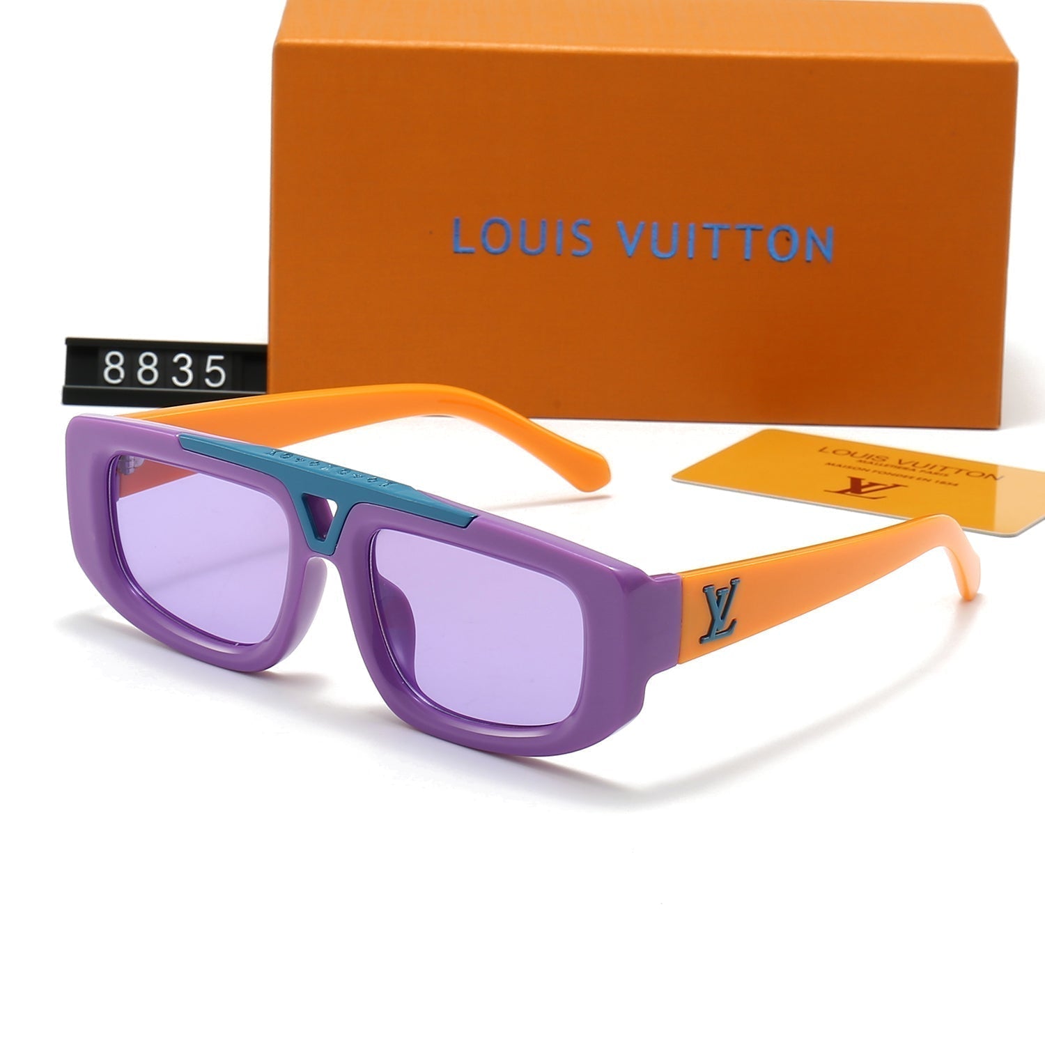 Louis vuitton Gradient Acetate Frame Metal Sunglasses
